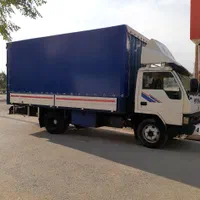 باربری اثاثیه منزل کامیون خاور اعتماد بار/الوند