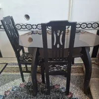 گل میز و میز ناهار خوری چهارنفره