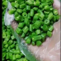 لوبیا سبز خرد شده