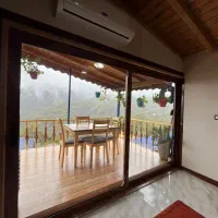 ویلا جنگلی اربه کله استخر شیشه ای ویو جنگل|اجارهٔ کوتاه‌مدت ویلا و باغ|رامسر, |دیوار