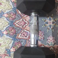 دمبل شش ضلعی 15 کیلویی یک جفت|تجهیزات ورزشی|تهران, اسفندیاری|دیوار