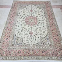 جفت ۹ متری دستباف کاشان حاشیه پیازی