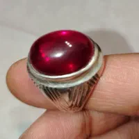 انگشتر لعل سرخ