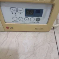 کلر گازی ال جی مدل گلد نو با کنترل و پایه کلر