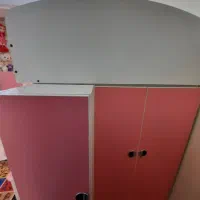 مجموعه تخت و کمد. تخت دوطبقه|تخت و سرویس خواب|تهران, افسریه شمالی|دیوار