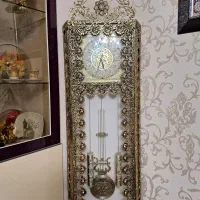 میز تلویزیون، بوفه، ساعت ایستاده برنز اصل و محکم|میز تلویزیون|محمدشهر, محمدشهر|دیوار