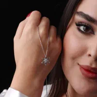 گردنبند چشم نظر نقره و سرویس کامل روکش طلا340-94|بدلیجات|تبریز, |دیوار