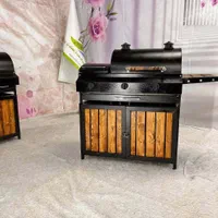 باربیکیو 100 سانتی پلوپز دار و کابینت دار السا