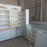 قفسه|کتابخانه، شلف، قفسه‌های دیواری|قم, دروازه کاشان|دیوار