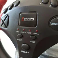 فرمان بازی eteoro همراه با جعبه و لوازم جانبی|کنسول، بازی ویدئویی و آنلاین|رشت, نامجو|دیوار