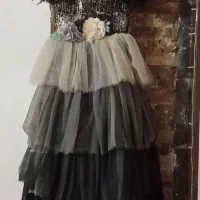 پیراهن دخترانه مجلسی|کفش و لباس بچه|خنداب, |دیوار