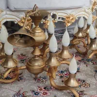 دو عدد لوستر درحد نو|لوستر و چراغ آویز|قزوین, |دیوار