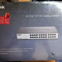 سوییچ شبکه 24 پورت آکبند مدل D-LINK