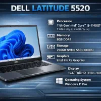 لپ تاپ Dell نسل ۱۱|رایانه همراه|تالش, هشتپر|دیوار