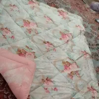 لحاف رو تختی  وارداتی اصل اصل ترکیه در حد نو|رختخواب، بالش، پتو|سنندج, |دیوار