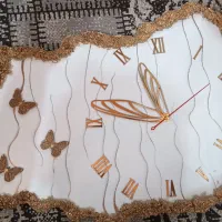 ساعت دیواری رزینی