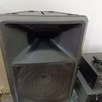 پک کامل سیستم صوتی امپلی فایر باند میکروفن|سیستم صوتی خانگی|کرمانشاه, |دیوار