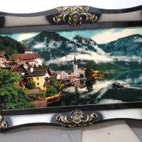 دو عدد تابلو فرش ماشینی