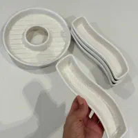 پنج تکه ظرف سرامیکی