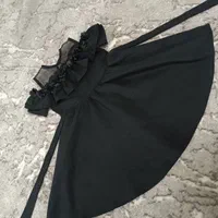 پیراهن مشکی محرمی دخترانه