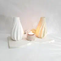 گلدان پیچ سنگ مصنوعی بتنی|صنایع دستی و سایر لوازم تزئینی|ری, دولتآباد|دیوار