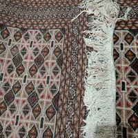 قالیچه دستباف ترکمنی 3 متری|فرش|گرگان, |دیوار