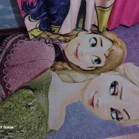 پرده و فرش یه ست زیبا برای اتاق کودک|فرش|ری, تقی آباد|دیوار