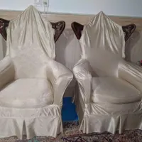 مبل سلطنتی ۹نفره|مبلمان خانگی و میز عسلی|قم, شهرک فاطمیه|دیوار
