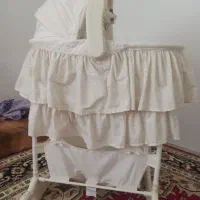 گهواره موزیکال وچراغ خواب وویبره دار|اسباب و اثاث بچه|سنندج, |دیوار