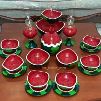 ست ظروف یلدا/شب چله/یلدایی عروس/ظرف/سفارشی|ظروف سرو و پذیرایی|نسیم‌شهر, |دیوار