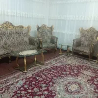 مبل سلطنتی با چوب گردو سالم|مبلمان خانگی و میز عسلی|میاندوآب, |دیوار