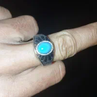 انگشتر نقره زیر قیمت فیروزه