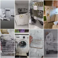 تعمیر یخچال فریز و لباسشویی اتوماتیک در از جلو