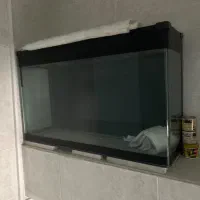 اکواریوم عرض۱۲۰شیشه خم