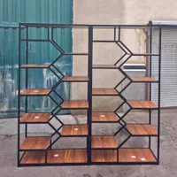 قفسه زیگزاگ  طبقه شلف استند