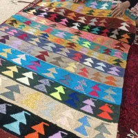 گلیم دست بافت|گلیم، جاجیم، گبه|بروجرد, |دیوار