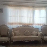 مبل 9نفره سلطنتی طلایی.میزtv