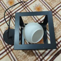 لوستر تک شعله مشکی