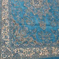 دو جفت رو فرشی مخمل یزد بافت