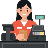 صندوقدار شیفت روز و شب خانم فست فود