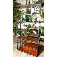 انواع استند و کتابخانه چوب و فلز و تمام چوب|کتابخانه، شلف، قفسه‌های دیواری|بندرعباس, |دیوار