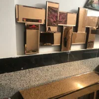 آینه کنسول شیشه ای خاص و زیبا|آینه|ساری, |دیوار