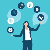 کارمند فروش خانوم با وسیله نقلیه