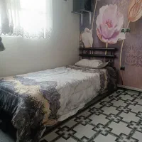 تخت خواب یک نفره به همراه تشک