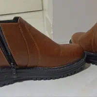 نیم بوت چرم طبیعی نو|کیف، کفش، کمربند|رشت, منظریه|دیوار