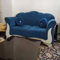 مبل چوبی راحتی دو نفره