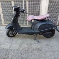 موتور برقی طرح وسپا در خشک واقعی