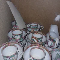 ظروف مرغی عتیقه انتیک|کلکسیون اشیاء عتیقه|یزد, |دیوار