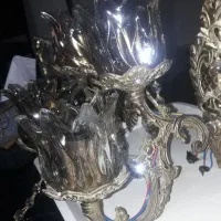 لوستر دیواری  دو شاخه  برنز|لوستر و چراغ آویز|چهارباغ, |دیوار