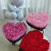 ۲۰شاخه رز هلندی با تزئین کامل ۵۰۰ت